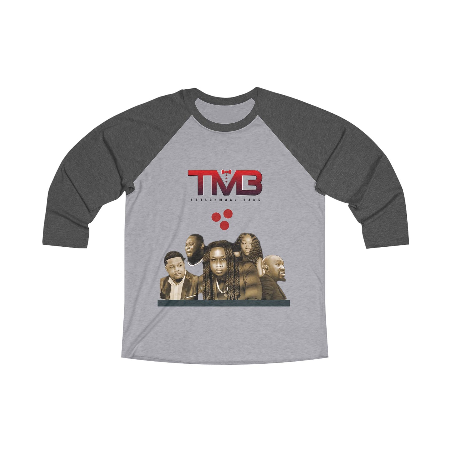 Taylormade Band Unisex Tri-Blend 3\4 Raglan Tee