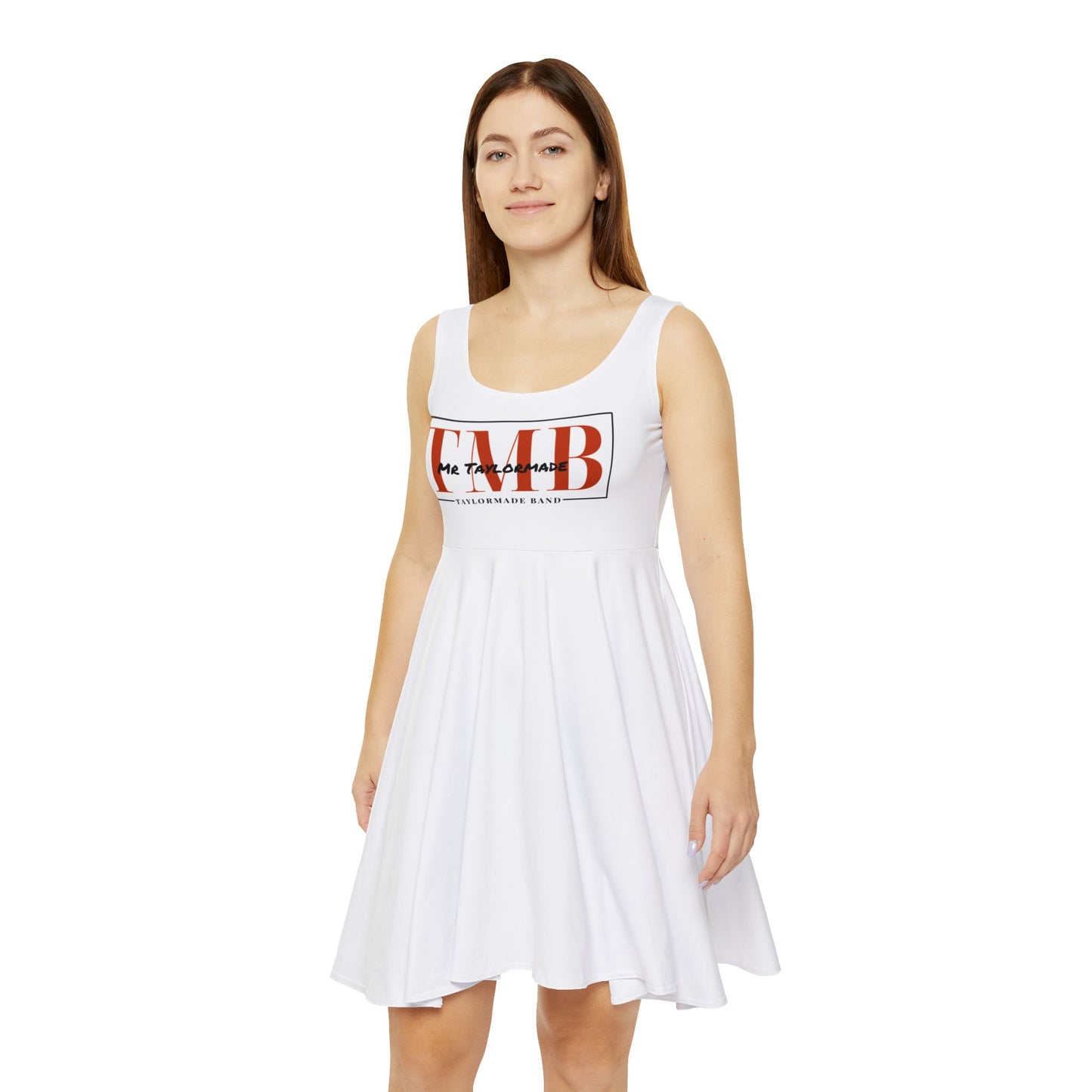 Women's Skater Dress - White