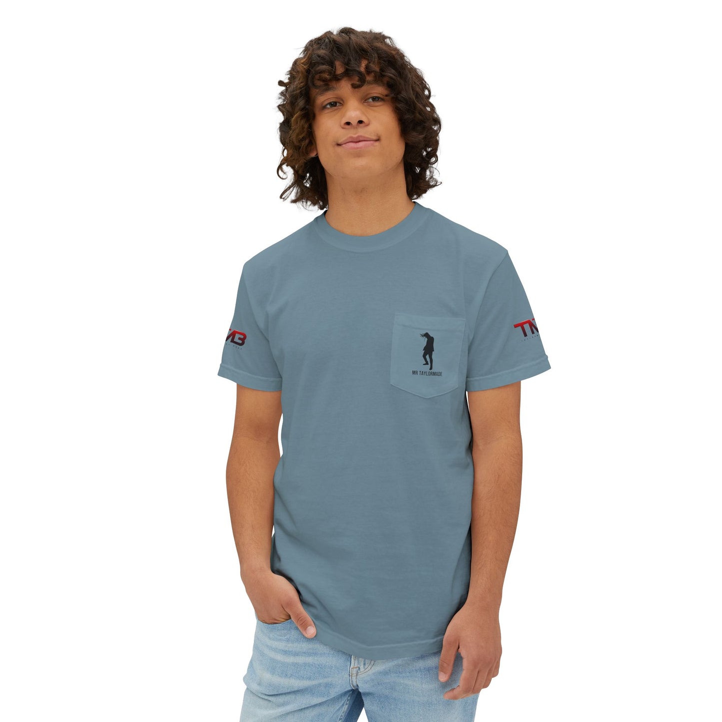 Mr. Taylormade Unisex Garment-Dyed Pocket T-Shirt