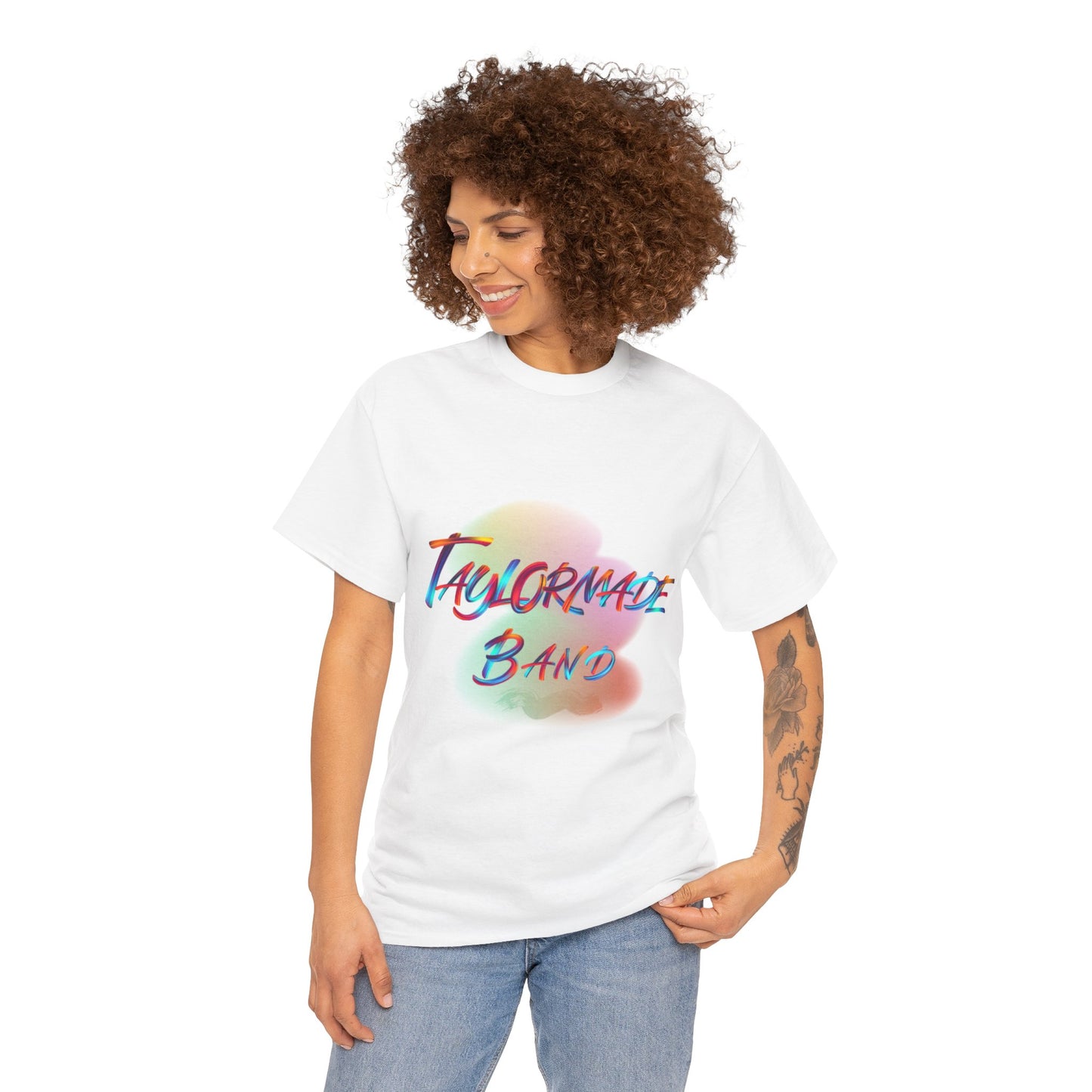 Taylormade Band  Multi-Color Unisex Heavy Cotton Tee