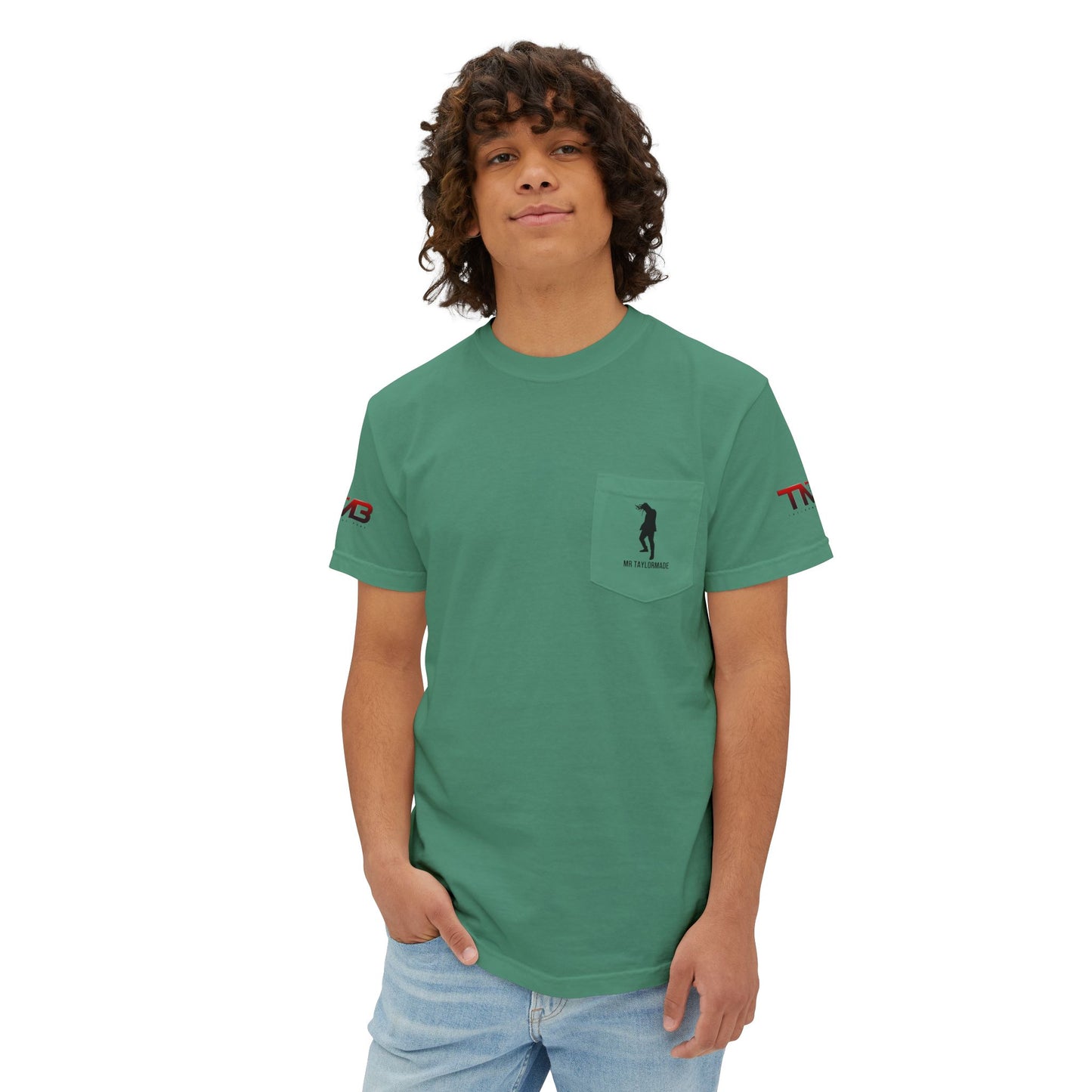 Mr. Taylormade Unisex Garment-Dyed Pocket T-Shirt