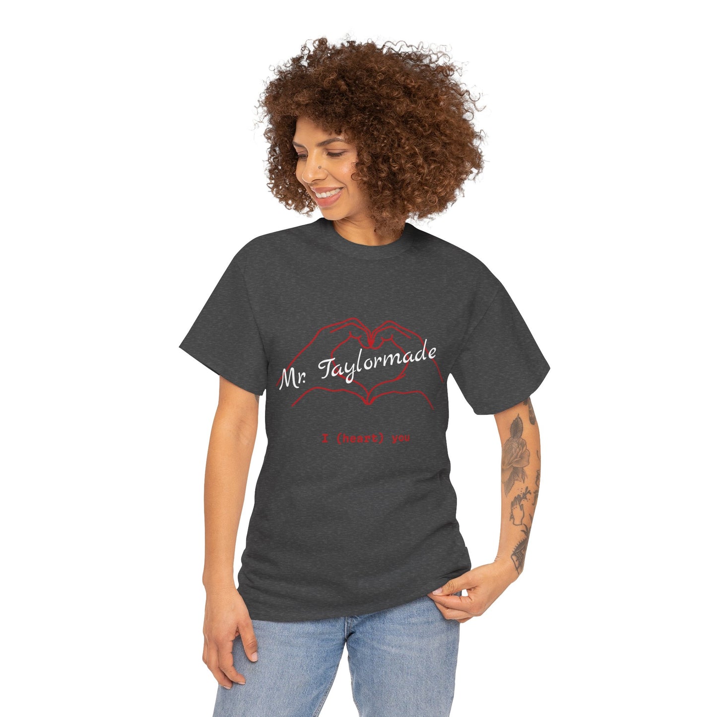 I Love Mr. Taylormade/Unisex Heavy Cotton Tee