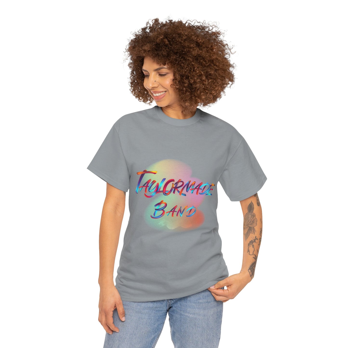 Taylormade Band  Multi-Color Unisex Heavy Cotton Tee