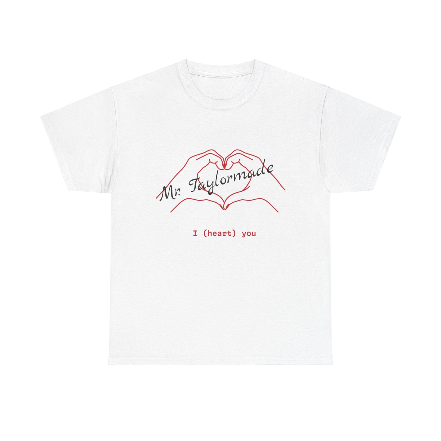 I Love Mr. Taylormade/Unisex Heavy Cotton Tee