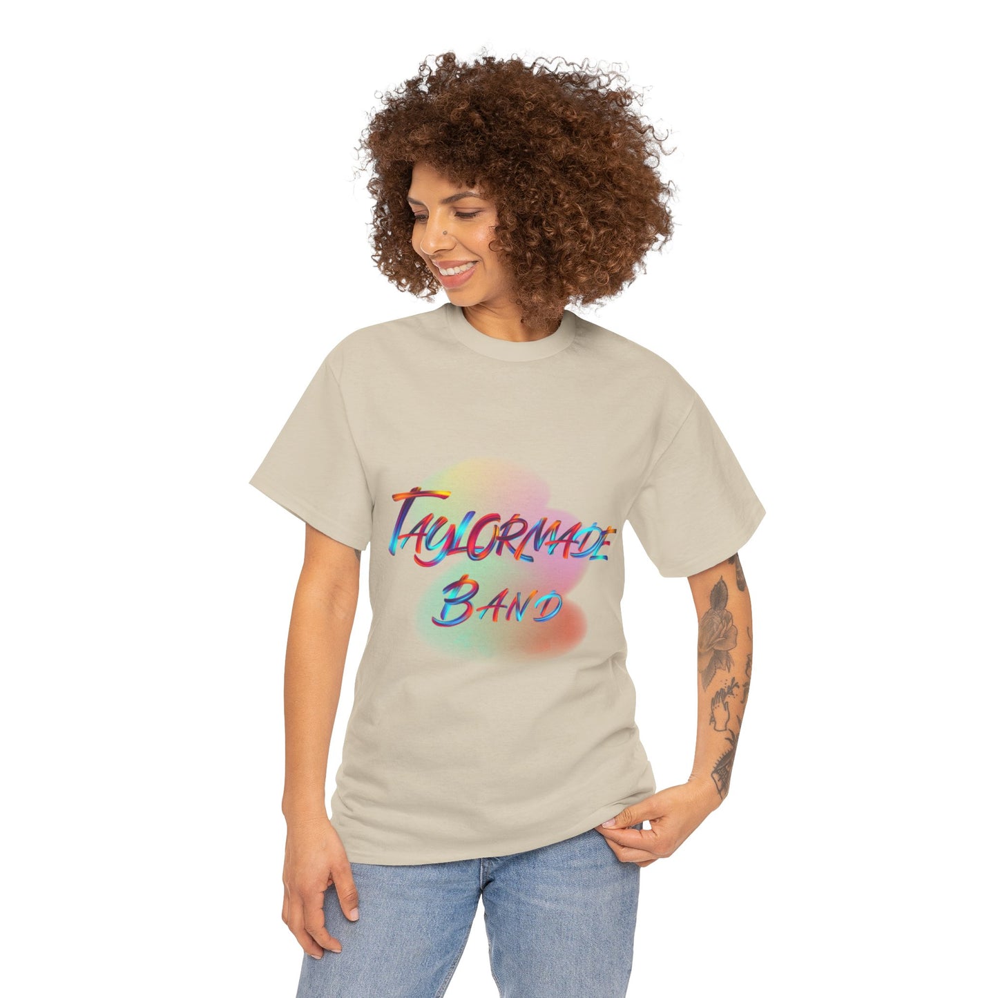 Taylormade Band  Multi-Color Unisex Heavy Cotton Tee