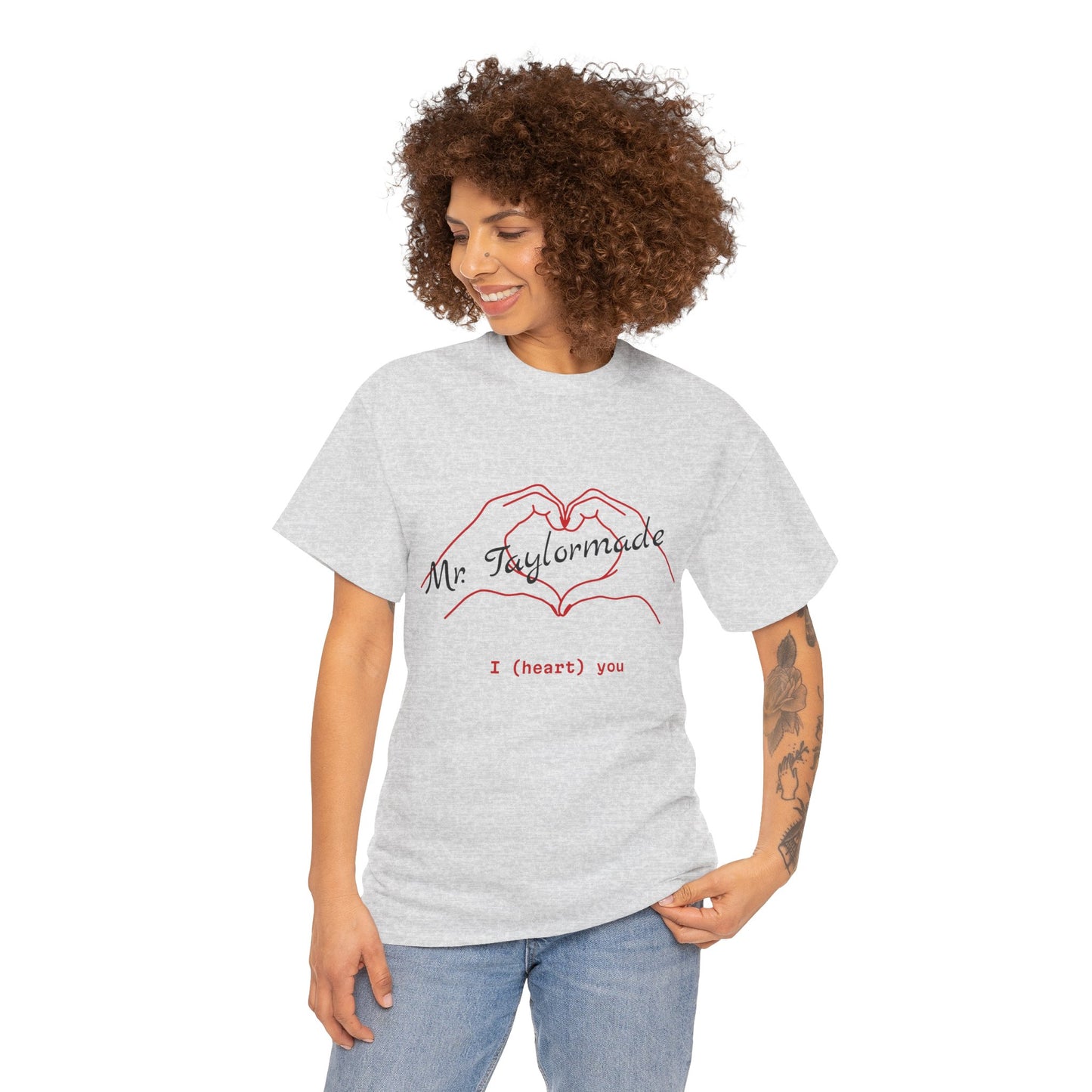 I Love Mr. Taylormade/Unisex Heavy Cotton Tee