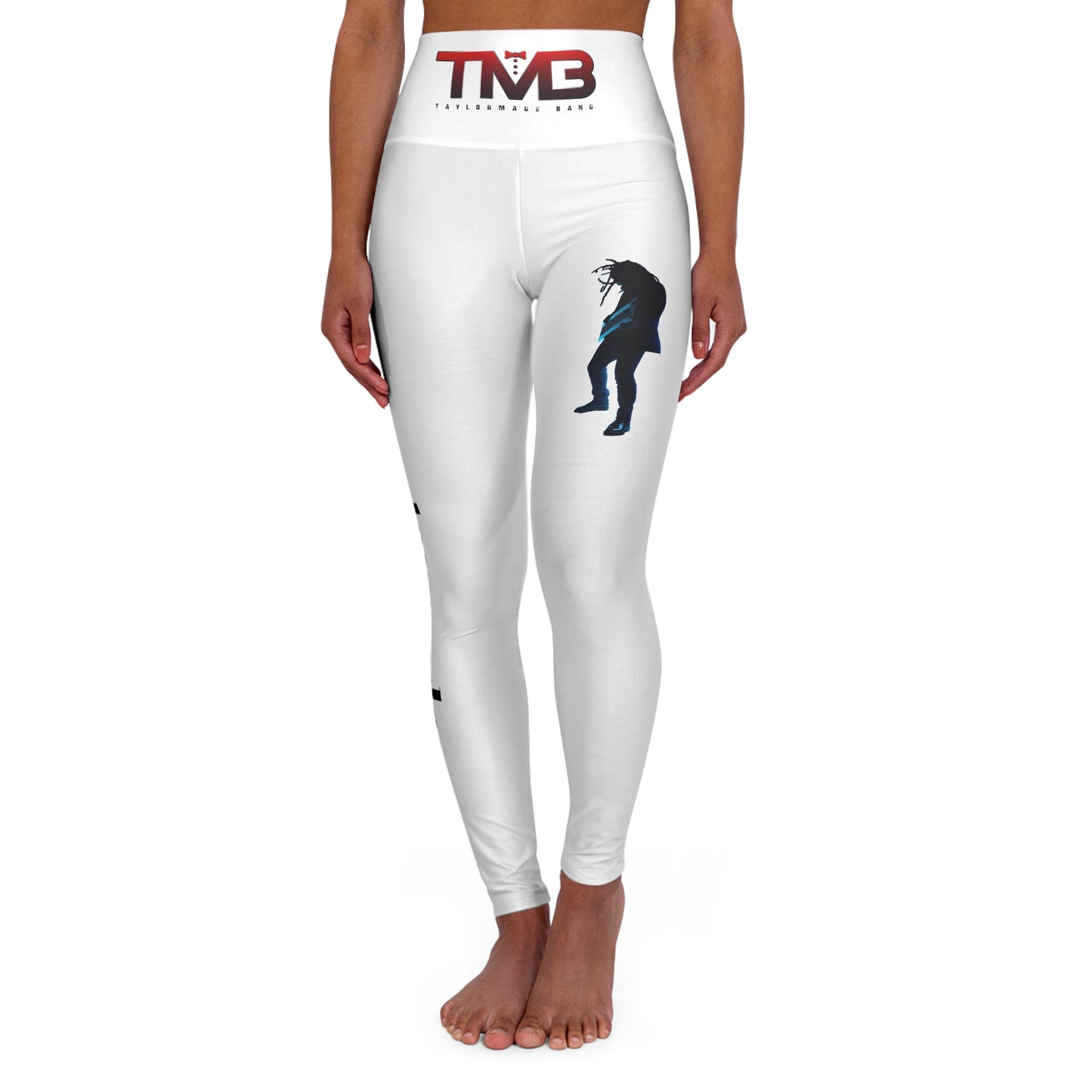 Mr. Taylormade High Waisted Yoga Leggings (AOP)